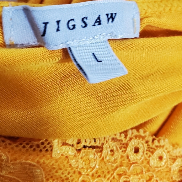 2 Piece Camisole Lot Bozzolo & Jigsaw Size L - Picture 6 of 8